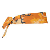 オレンジ・カモフラージュ、軍隊、陸軍 タイヘッドバンド (回転270)