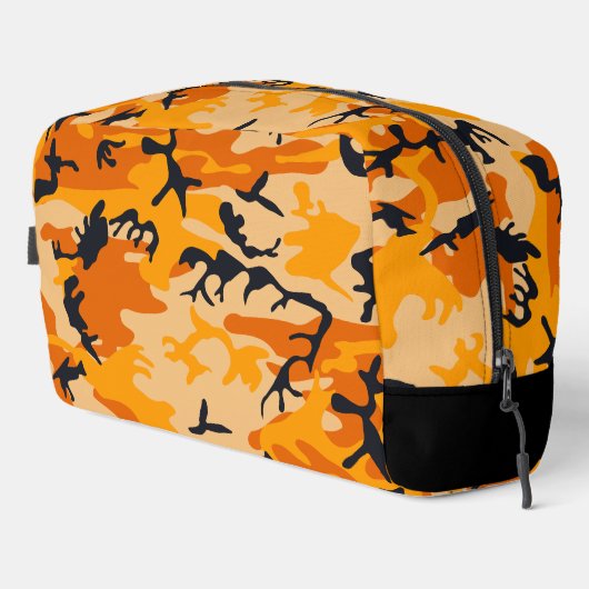 オレンジ・カモフラージュ、軍隊、陸軍 ドップキット (右コーナー)