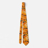 オレンジ・カモフラージュ、軍隊、陸軍 ネクタイ (裏面)