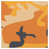 オレンジ・カモフラージュ、軍隊、陸軍 ファブリック (クローズアップ)