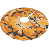 オレンジ・カモフラージュ、軍隊、陸軍 ブラッシュドポリエステルツリースカート (アングル)