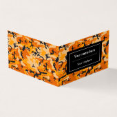 オレンジ・カモフラージュ、軍隊、陸軍 名刺 (外部)