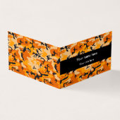 オレンジ・カモフラージュ、軍隊、陸軍 名刺 (外部)