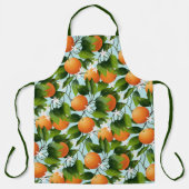 オレンジ・カルス・フルーツ エプロン (正面)