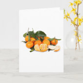 オレンジ カード (黄色い花)