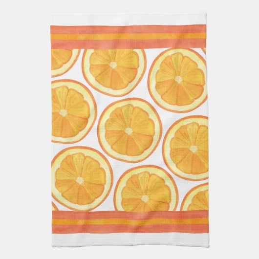 オレンジ – キッチンタオル (縦)