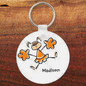 オレンジ キーホルダー (正面)