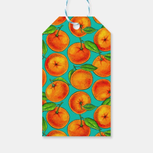 オレンジ ギフトタグ (裏面)