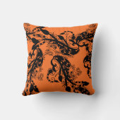 オレンジ クッション (裏面)