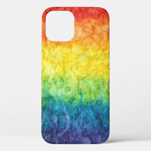オレンジ・グリーン・アンド・ブルー・抽象芸術絵画ズ Case-Mate iPhoneケース (裏面)