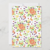 オレンジ・グレープフルーツ・レモン ラブコックテールパーティー 招待状 (裏面)