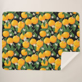 オレンジ シェルパブランケット (正面(横))