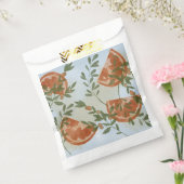 オレンジ・シトラスと緑 フェイバーバッグ (封をした状態)