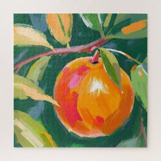 オレンジ ジグソーパズル (縦)