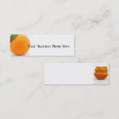 オレンジ スキニー名刺 (正面/裏面)
