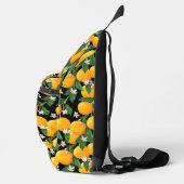 オレンジ スリングバッグ (右)