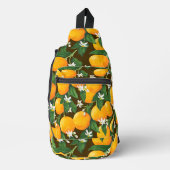 オレンジ スリングバッグ (正面)