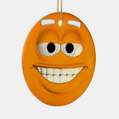 オレンジ セラミックオーナメント (右)