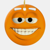 オレンジ セラミックオーナメント (裏面)