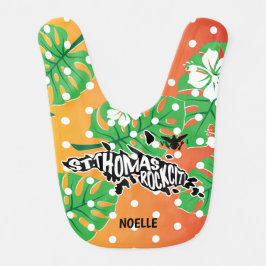 オレンジ、セント・トーマス、米国ヴァージン諸島ロックシティ ベビービブ