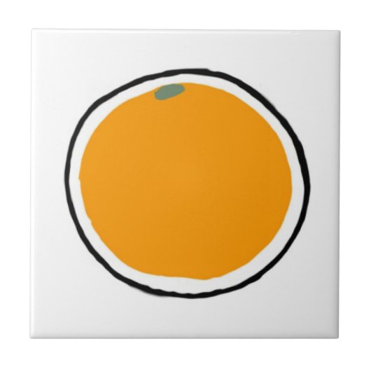 オレンジ タイル (正面)