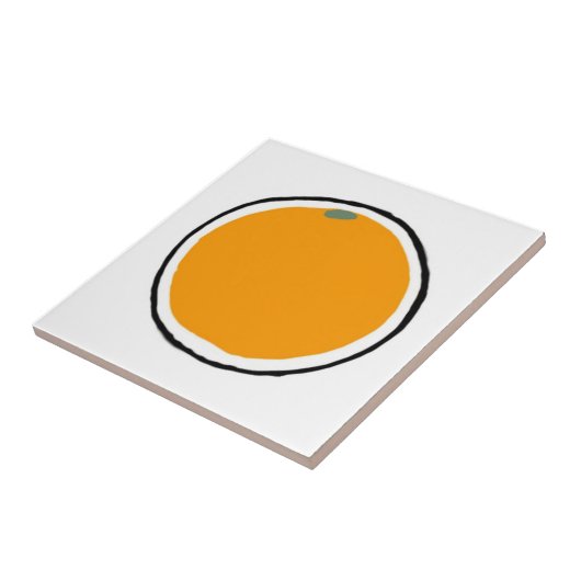 オレンジ タイル (側面)