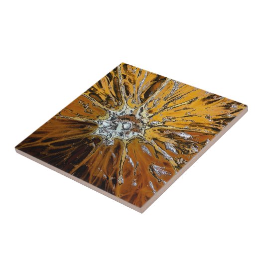 オレンジ タイル (側面)