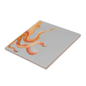 オレンジ・タコ タイル (側面)