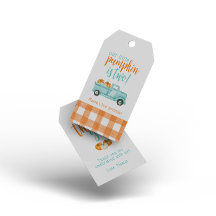 オレンジ&ターコイズパンプキンハーベストトラック