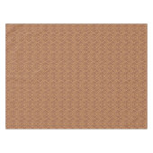 オレンジ·ダマスク·キャット テーブルクロス (正面(横))