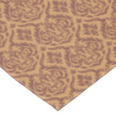 オレンジ·ダマスク·キャット テーブルクロス (アングル)