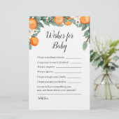 オレンジ・ツイン・ベビーシャワーのベビー (スタンド正面)