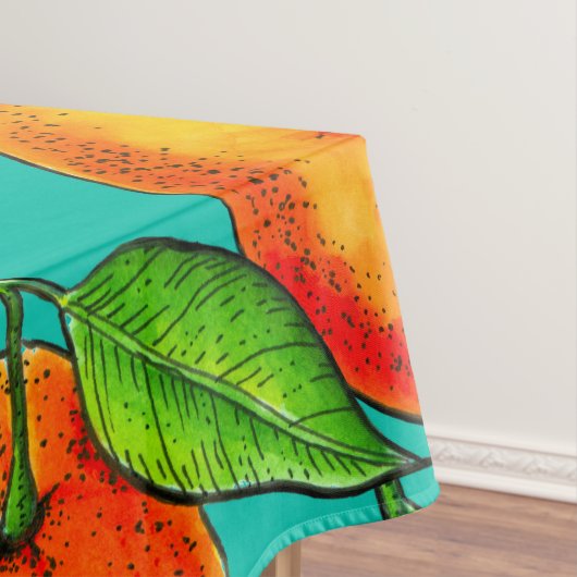 オレンジ テーブルクロス (インサイチュ)