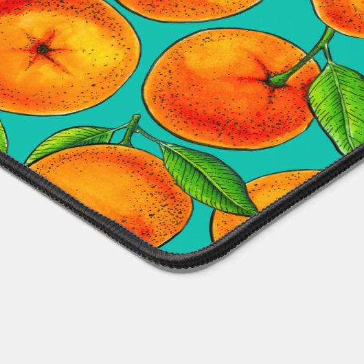 オレンジ デスクマット (コーナー)