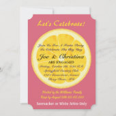 オレンジ&ナンタケットレッドフィエスタカクテルパーティー 招待状 (正面)