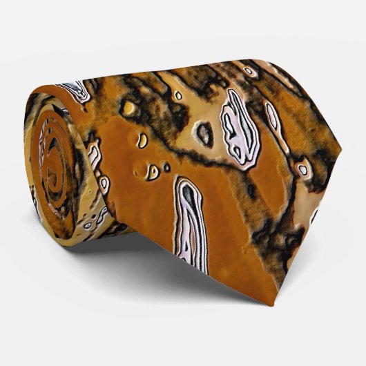 オレンジ ネクタイ (ロール)