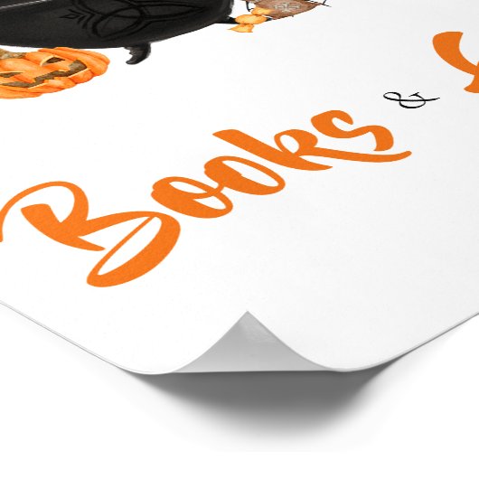 オレンジ・ハロウィーンベビーは醸造関連の本とギフト ポスター (角)