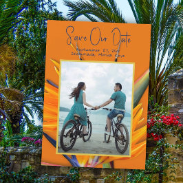 オレンジ・バード・オブ・パラダイス・セーブ・ザ・デートのお知らせ セーブザデート