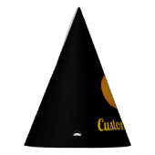 オレンジ パーティーハット (左)