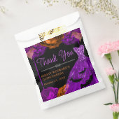 オレンジ&パープルフローラドレスハロウィーンキンセアニェラ フェイバーバッグ (封をした状態)