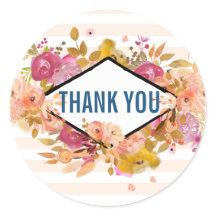 オレンジ&ピンクフローラブーケありがとう