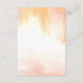 オレンジ&ピンクローズ詳細アコモデーション エンクロージャーカード (裏面)