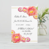 オレンジ&ピーチ結婚ズ 招待状 (スタンド正面)