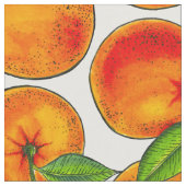 オレンジ ファブリック (クローズアップ)