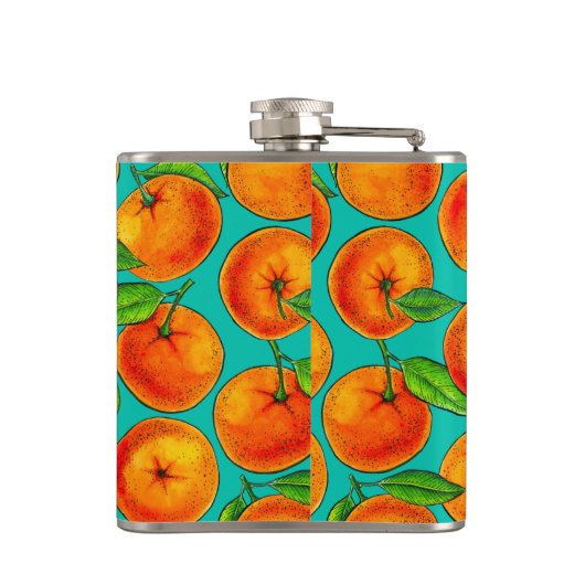 オレンジ フラスク (裏面)