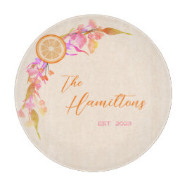 オレンジ・フルーツフローラ設立年 カッティングボード