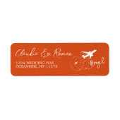 オレンジ・ブラジル・パスポート ラベル (正面)