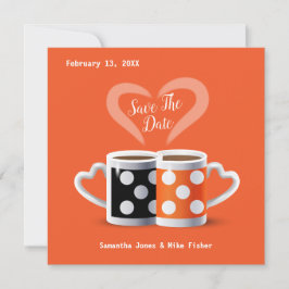 オレンジ+ブラックコーヒーカラーまたは私たちは一緒に属している シーズンカード