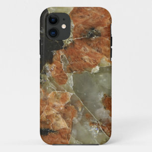 オレンジ、ブラック、クォー澄んツ iPhone 11 ケース