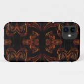 オレンジ&ブラックiPhone 5ケースメイトKolly There Case-Mate iPhoneケース (裏面(横))